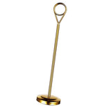 Maxbell Stainless Table Number Holder Sign Holder Photo Stand for Hotel Golden 20cm - Aladdin Shoppers