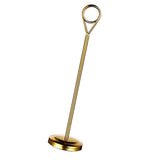 Maxbell Stainless Table Number Holder Sign Holder Photo Stand for Hotel Golden 20cm - Aladdin Shoppers