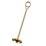 Maxbell Stainless Table Number Holder Sign Holder Photo Stand for Hotel Golden 20cm - Aladdin Shoppers