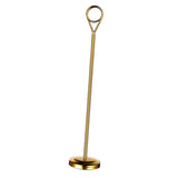 Maxbell Stainless Table Number Holder Sign Holder Photo Stand for Hotel Golden 25cm - Aladdin Shoppers