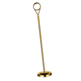 Maxbell Stainless Table Number Holder Sign Holder Photo Stand for Hotel Golden 25cm - Aladdin Shoppers