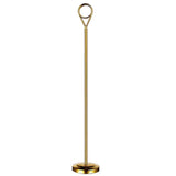 Maxbell Stainless Table Number Holder Sign Holder Photo Stand for Hotel Golden 30cm - Aladdin Shoppers
