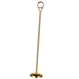 Maxbell Stainless Table Number Holder Sign Holder Photo Stand for Hotel Golden 30cm - Aladdin Shoppers