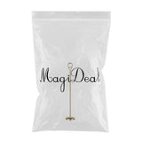 Maxbell Stainless Table Number Holder Sign Holder Photo Stand for Hotel Golden 30cm - Aladdin Shoppers