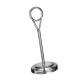 Maxbell Stainless Table Number Holder Sign Holder Photo Stand for Hotel Silvery 15cm - Aladdin Shoppers