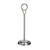 Maxbell Stainless Table Number Holder Sign Holder Photo Stand for Hotel Silvery 20cm - Aladdin Shoppers