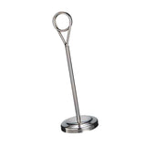 Maxbell Stainless Table Number Holder Sign Holder Photo Stand for Hotel Silvery 20cm - Aladdin Shoppers