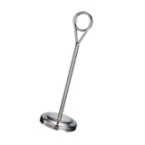 Maxbell Stainless Table Number Holder Sign Holder Photo Stand for Hotel Silvery 20cm - Aladdin Shoppers