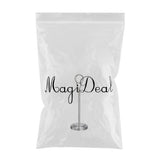 Maxbell Stainless Table Number Holder Sign Holder Photo Stand for Hotel Silvery 20cm - Aladdin Shoppers