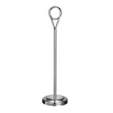 Maxbell Stainless Table Number Holder Sign Holder Photo Stand for Hotel Silvery 25cm - Aladdin Shoppers