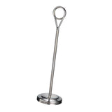 Maxbell Stainless Table Number Holder Sign Holder Photo Stand for Hotel Silvery 25cm - Aladdin Shoppers