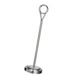 Maxbell Stainless Table Number Holder Sign Holder Photo Stand for Hotel Silvery 25cm - Aladdin Shoppers