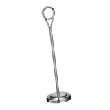 Maxbell Stainless Table Number Holder Sign Holder Photo Stand for Hotel Silvery 25cm - Aladdin Shoppers