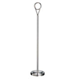 Maxbell Stainless Table Number Holder Sign Holder Photo Stand for Hotel Silvery 35cm - Aladdin Shoppers