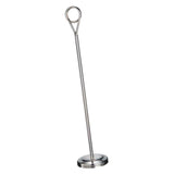 Maxbell Stainless Table Number Holder Sign Holder Photo Stand for Hotel Silvery 35cm - Aladdin Shoppers