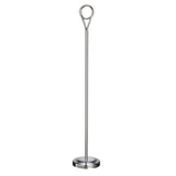 Maxbell Stainless Table Number Holder Sign Holder Photo Stand for Hotel Silvery 40cm - Aladdin Shoppers