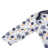 Maxbell Star Printed Rompers Bib Socks Suit for 20"-22" Reborn Baby Boy Doll Clothes - Aladdin Shoppers