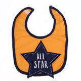 Maxbell Star Printed Rompers Bib Socks Suit for 20"-22" Reborn Baby Boy Doll Clothes - Aladdin Shoppers