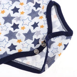Maxbell Star Printed Rompers Bib Socks Suit for 20"-22" Reborn Baby Boy Doll Clothes - Aladdin Shoppers