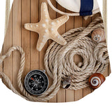 Maxbell Starfish Drawstring Bag Funny Dress Shoes Storage Bags Backpack E - Aladdin Shoppers