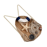 Maxbell Starfish Drawstring Bag Funny Dress Shoes Storage Bags Backpack E - Aladdin Shoppers