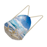Maxbell Starfish Drawstring Bag Funny Dress Shoes Storage Bags Backpack K - Aladdin Shoppers