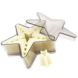 Maxbell Stars Cookie Cutter DIY Cake Sugar Craft Mold Nylon Five pointed star 5pcs - Aladdin Shoppers