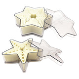 Maxbell Stars Cookie Cutter DIY Cake Sugar Craft Mold Nylon Five pointed star 5pcs - Aladdin Shoppers