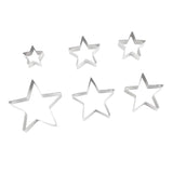 Maxbell Stars Shape Buscuit Cookie Cake Jelly Metal Cutter Tin Mould Baking DIY tool - Aladdin Shoppers