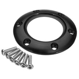 Maxbell Steering Wheel Horn Retainer Ring Black Chrome with 6 Bolts - Aladdin Shoppers