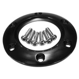 Maxbell Steering Wheel Horn Retainer Ring Black Chrome with 6 Bolts - Aladdin Shoppers