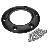 Maxbell Steering Wheel Horn Retainer Ring Black Chrome with 6 Bolts - Aladdin Shoppers