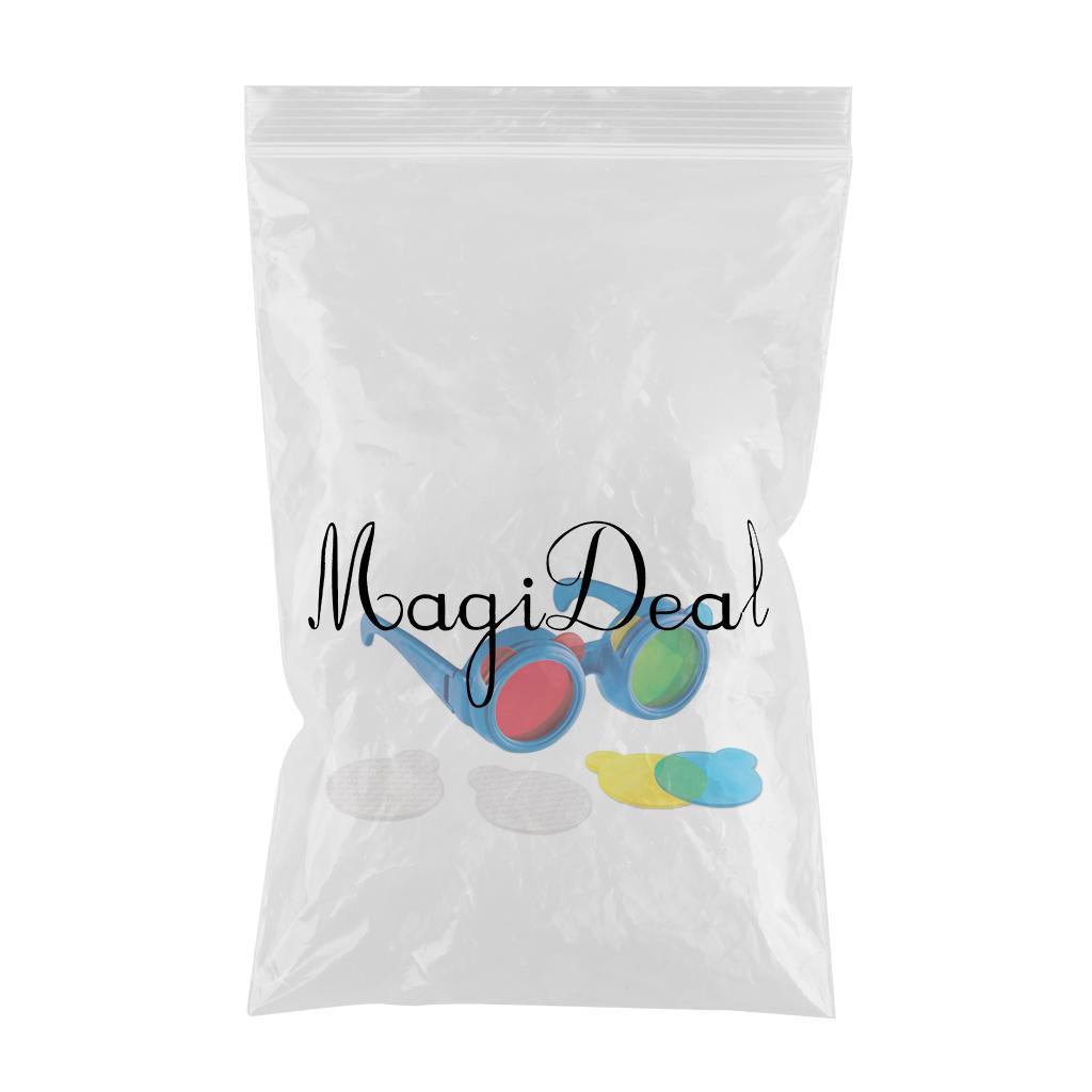 Maxbell Student Trichromatic Glasses Toy - Exploring Three Primary Colors Optical Physics Science Experiment Toy Educational Teaching Aids - Aladdin Shoppers