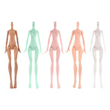 Maxbell Stylish Nude Doll Body Modern Girl Model Toy For Monster High Dolls 5 Pieces - Aladdin Shoppers