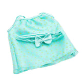 Maxbell suspender Dress Bowknot hairband Set for 18'' Doll Lake Green - Aladdin Shoppers