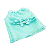 Maxbell suspender Dress Bowknot hairband Set for 18'' Doll Lake Green - Aladdin Shoppers