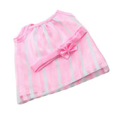 Maxbell suspender Dress Bowknot hairband Set for 18'' Doll Pink - Aladdin Shoppers