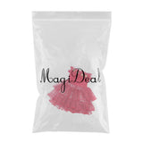 Maxbell Sweet Doll Clothing Tulle Dress Skirt for 18'' American Doll Dark Red - Aladdin Shoppers