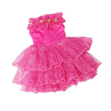 Maxbell Sweet Doll Clothing Tulle Dress Skirt for 18'' American Doll Rosy - Aladdin Shoppers
