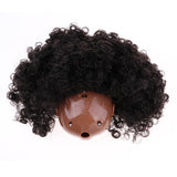 Maxbell Tanned Skin Faceplate Head w. Afro Wig For 12" RBL Neo Blythe Doll Custom #1 - Aladdin Shoppers