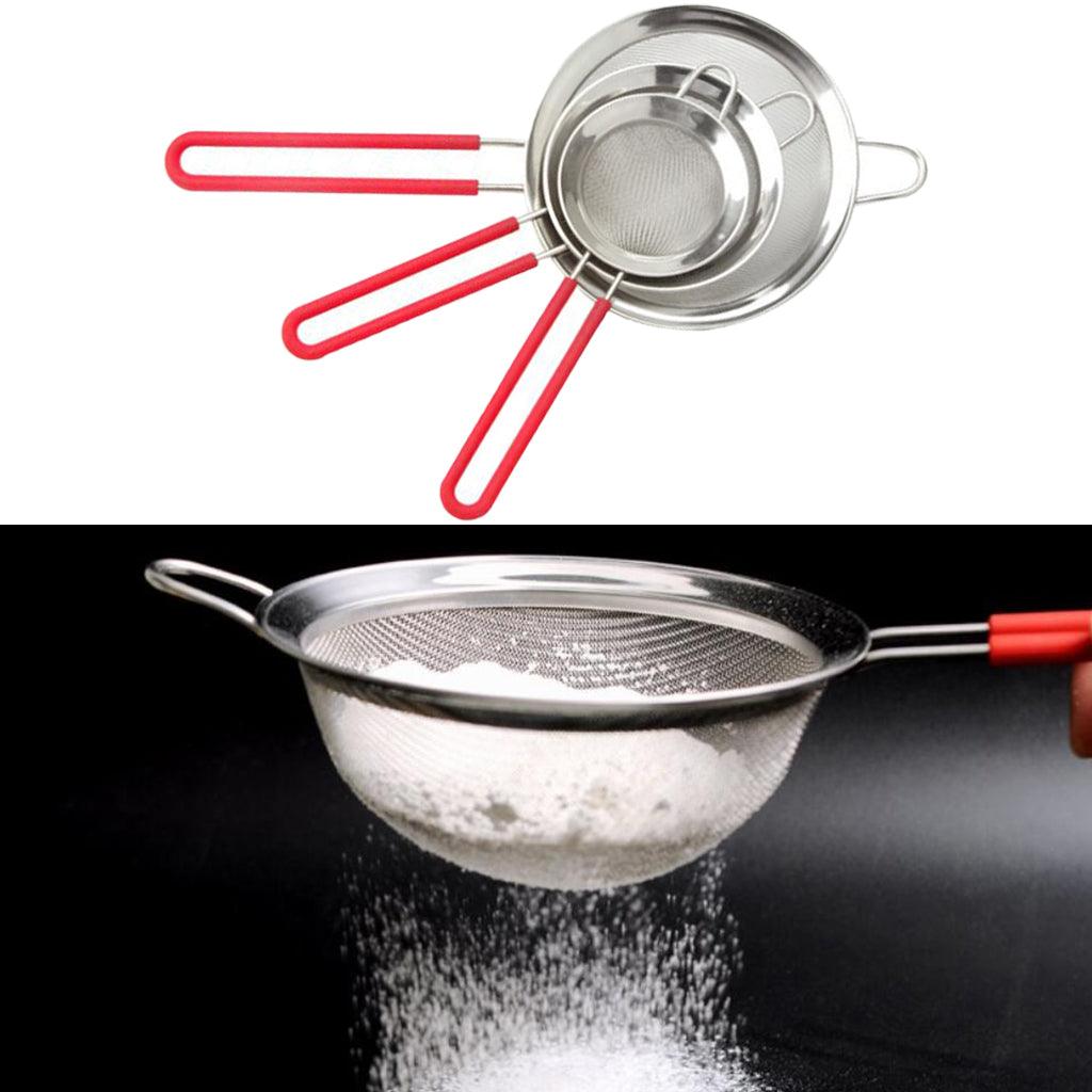 Maxbell Tea Strainer Fine Mesh Sieve Sifter Strain Flour Loose Leaf Filter Herb 8cm - Aladdin Shoppers