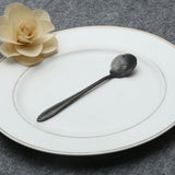 Maxbell Teaspoons Stainless Steel Coffee Tea Spoon Dessert Spoons Pansy - Aladdin Shoppers