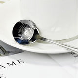 Maxbell Teaspoons Stainless Steel Coffee Tea Spoon Dessert Spoons Silver 8 - Aladdin Shoppers