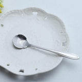 Maxbell Teaspoons Stainless Steel Coffee Tea Spoon Dessert Spoons Silver 8 - Aladdin Shoppers