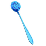 Maxbell Teaspoons Stainless Steel Coffee Tea Spoon Dessert Sugar Spoons Blue 2 - Aladdin Shoppers