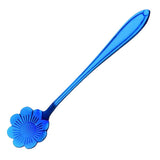 Maxbell Teaspoons Stainless Steel Coffee Tea Spoon Dessert Sugar Spoons Blue 3 - Aladdin Shoppers
