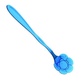 Maxbell Teaspoons Stainless Steel Coffee Tea Spoon Dessert Sugar Spoons Blue 7 - Aladdin Shoppers