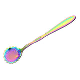 Maxbell Teaspoons Stainless Steel Coffee Tea Spoon Dessert Sugar Spoons Colorful 5 - Aladdin Shoppers