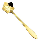 Maxbell Teaspoons Stainless Steel Coffee Tea Spoon Dessert Sugar Spoons Golden 4 - Aladdin Shoppers