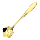 Maxbell Teaspoons Stainless Steel Coffee Tea Spoon Dessert Sugar Spoons Golden 4 - Aladdin Shoppers
